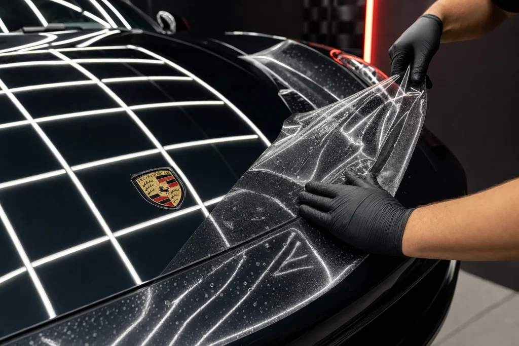 PPF на Porsche
